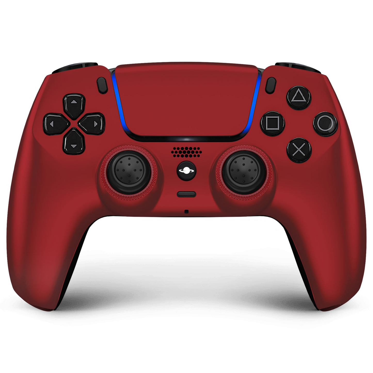 Controlador personalizado de PS5 "CANDY RED" (cara completa)