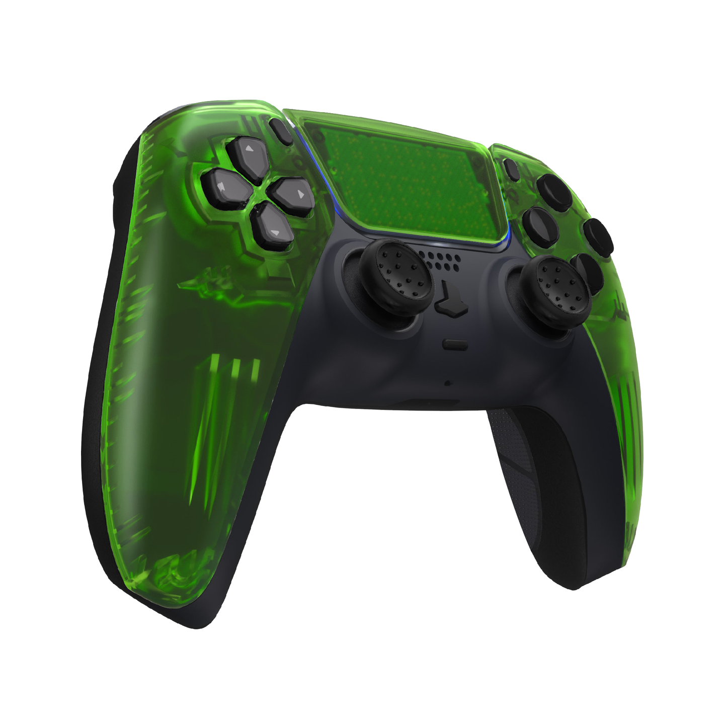 PS5 Custom Controller 'Transparent Green'