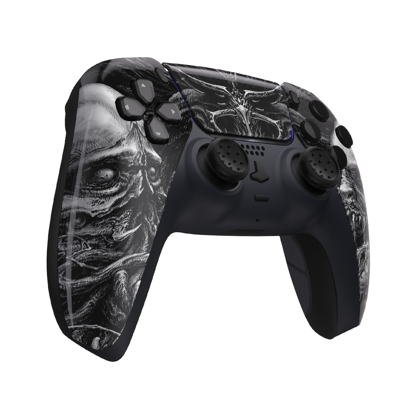 Controlador personalizado de PS5 'Zombies BW'