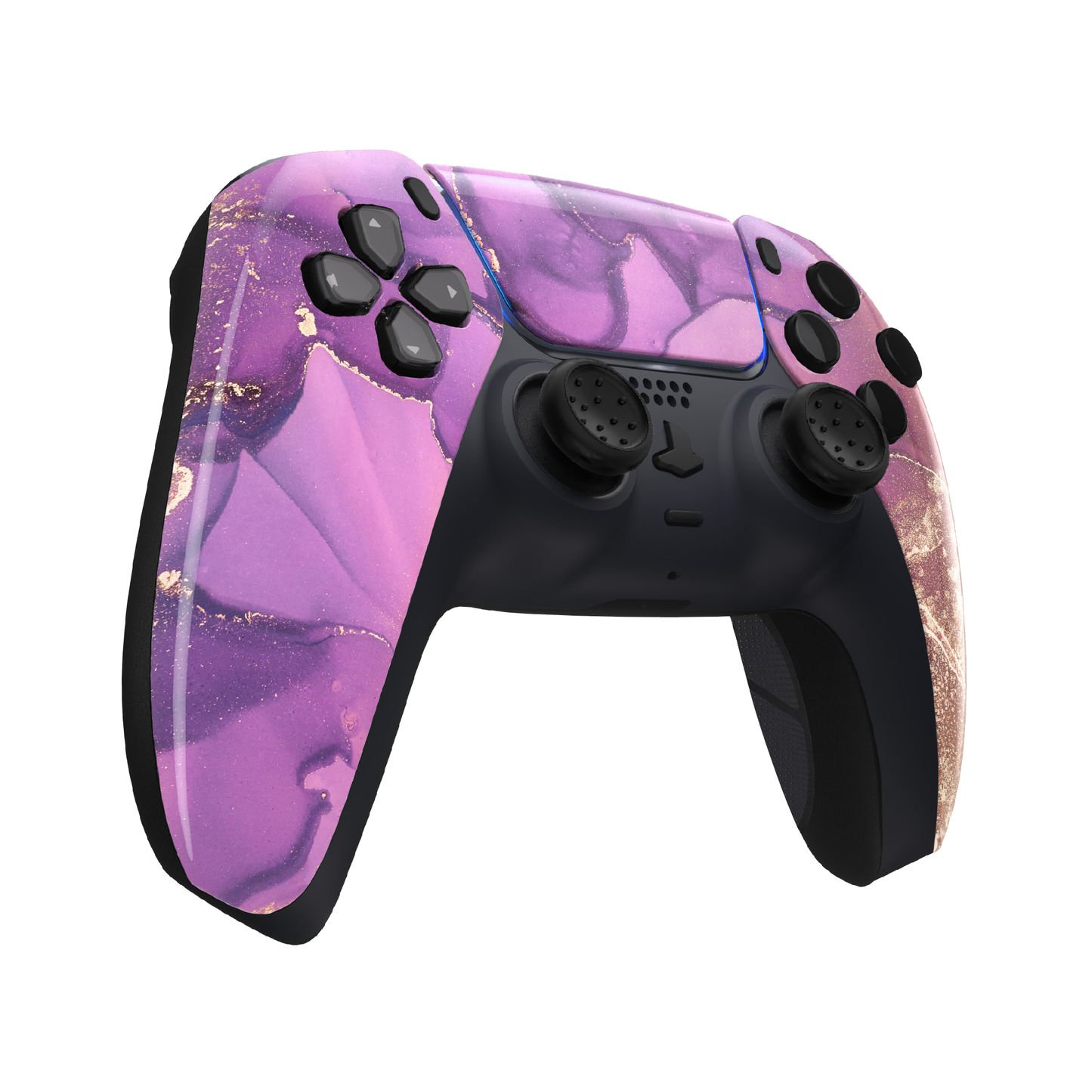 PS5 Custom Controller 'Marble Purple-Gold'