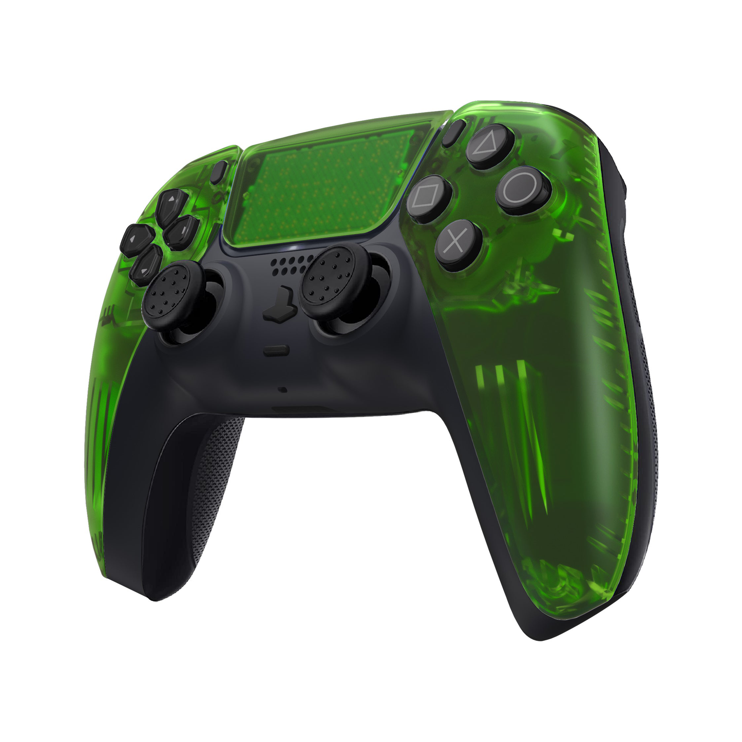 PS5 Custom Controller 'Transparent Green'